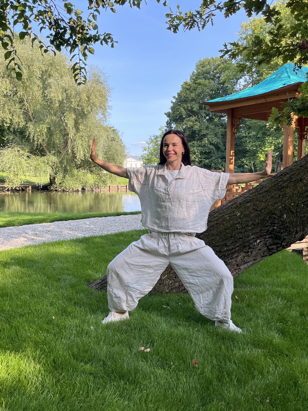 Čchi-Kung workshop — cvičenie