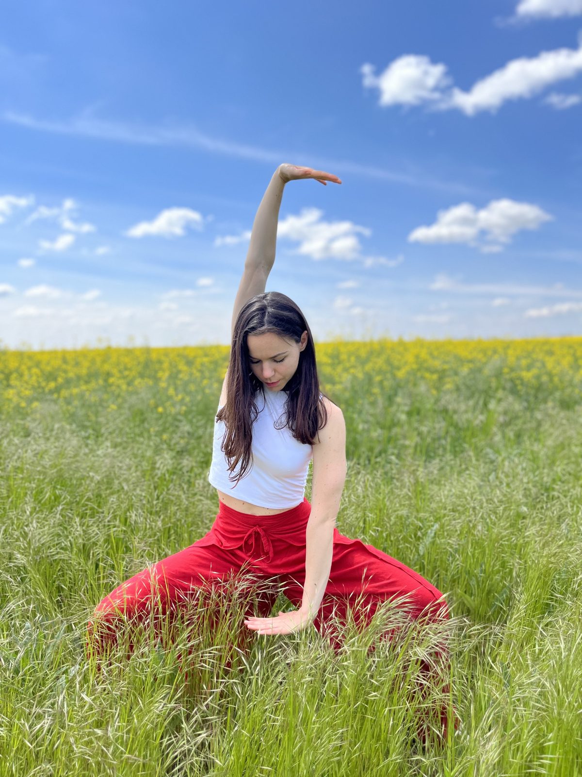 Čchi-Kung workshop — cvičenie v parku