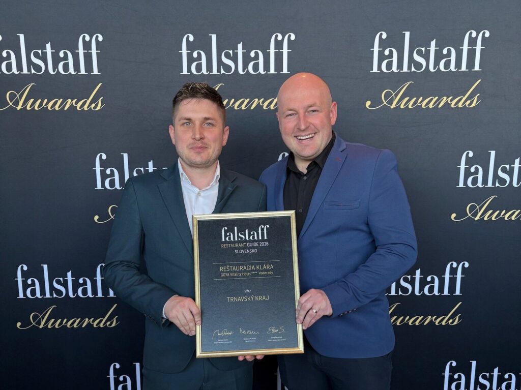Falstaff 2026 - Reštaurácia Klára, víťaz Trnavský kraj